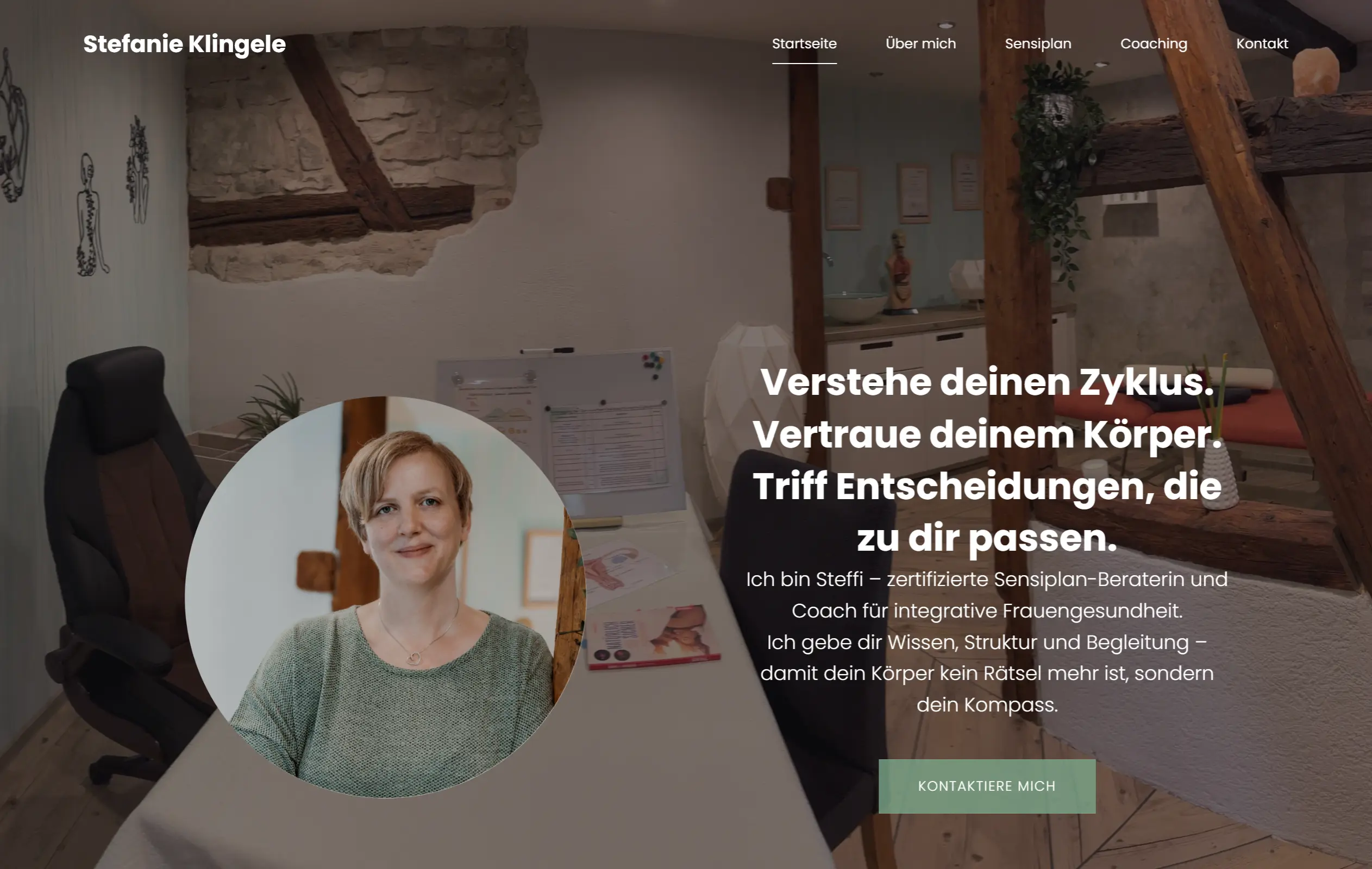 Zyklus Gesund – Website Referenz